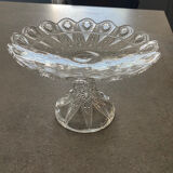 Coupe sur pied en verre