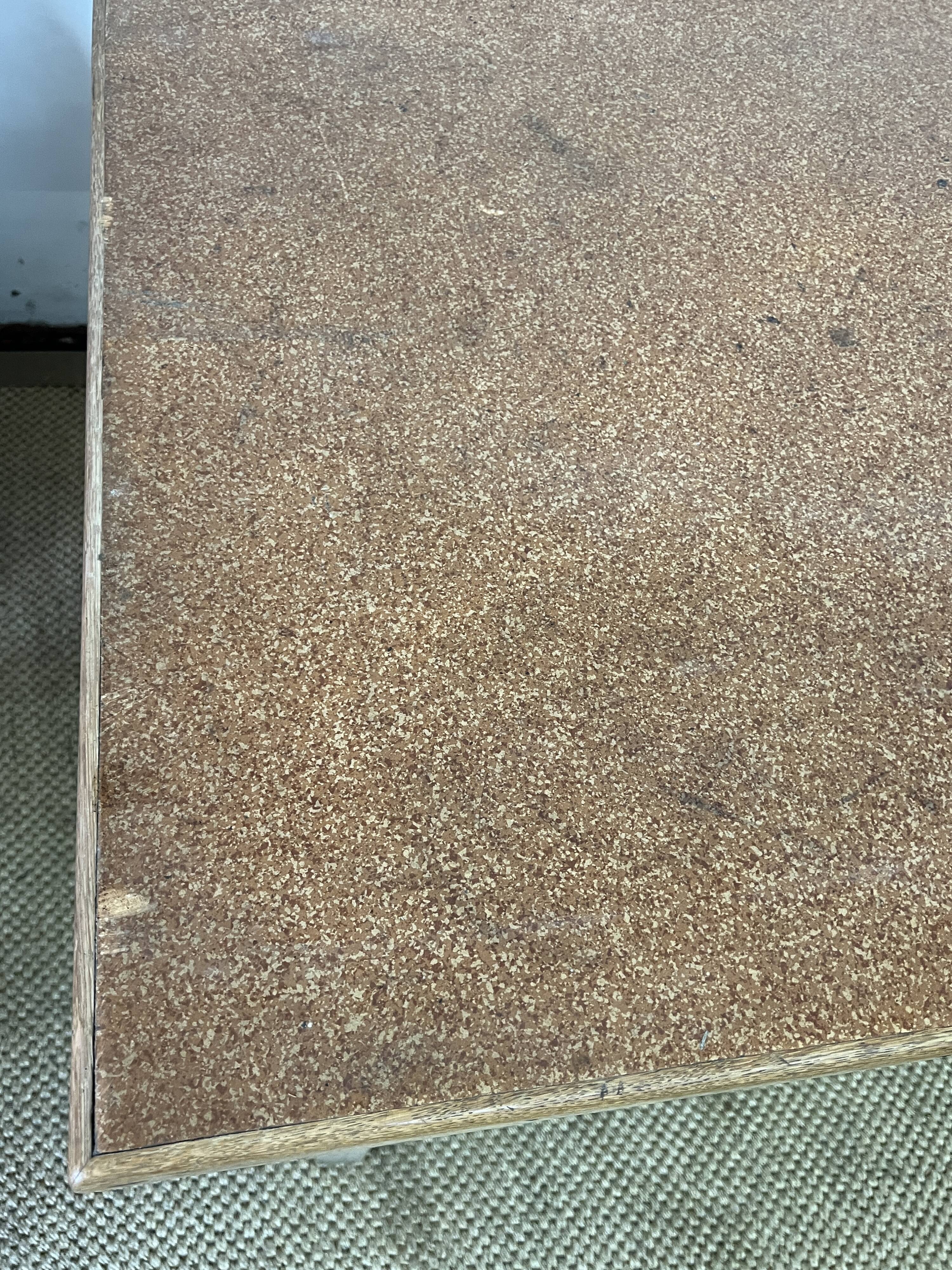 Vintage farm table 3 drawers