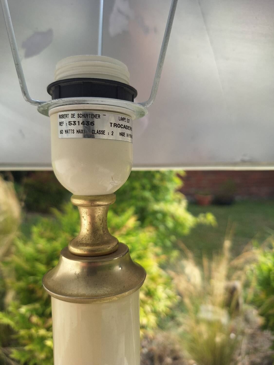Trocadero lamp Robert De Schuytener