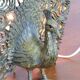 Lampe paon vintage