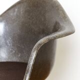 Seal Brown DAX fiberglass chair by Charles & Ray Eames for Herman Miller