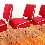 A set of four chairs designed by Hynek Gottwald, Czechoslovakia, Bauhaus