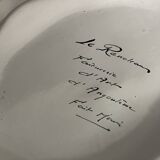 Angoulême Le Renoleau earthenware soup tureen set, 20th century