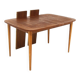 Scandinavian teak dining table, Sweden, 1960s