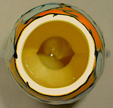 Vase art-déco en céramique