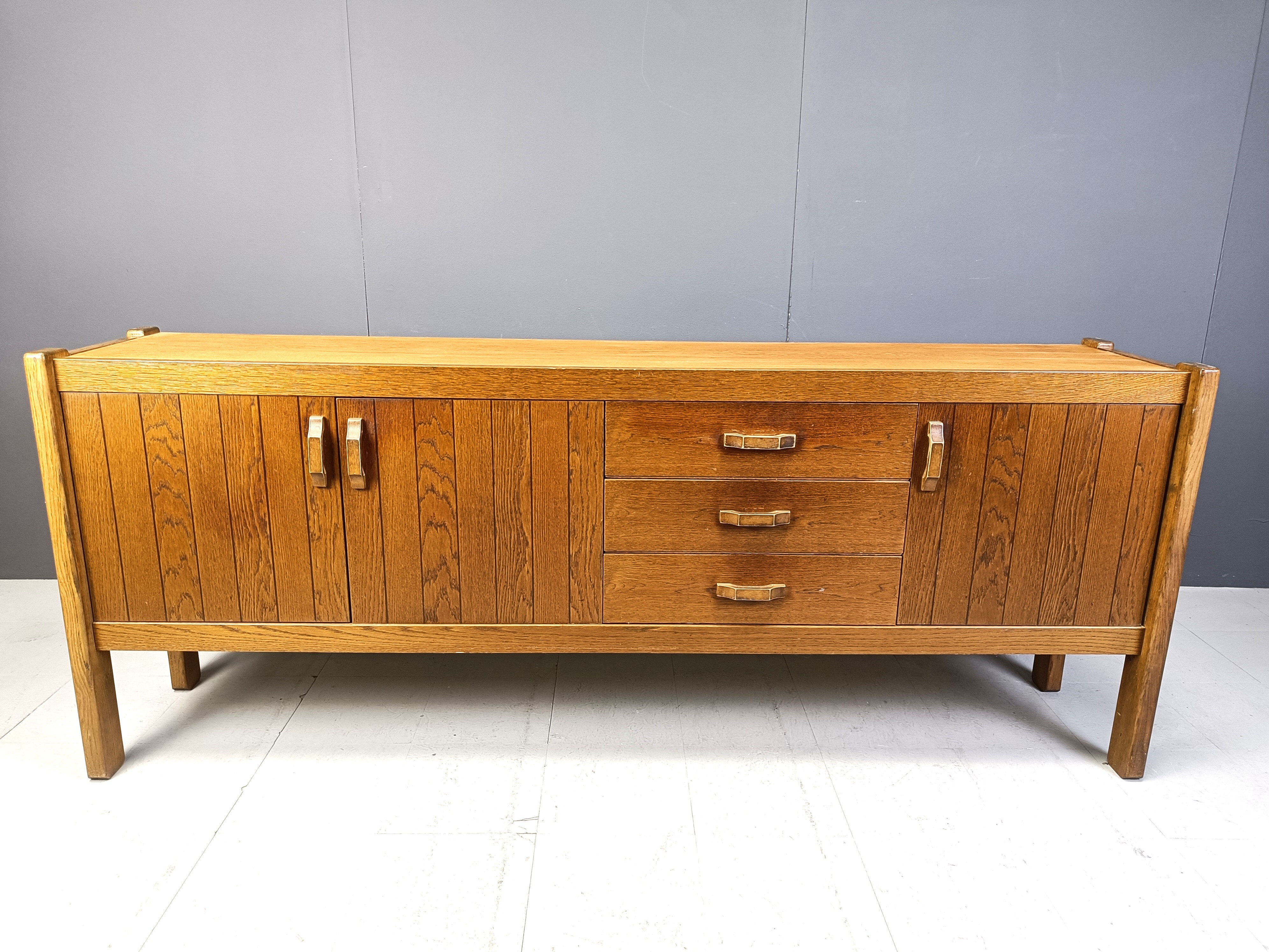 Vintage oak sideboard, 1960s