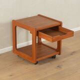 70s Side Table Trolley with Drawer