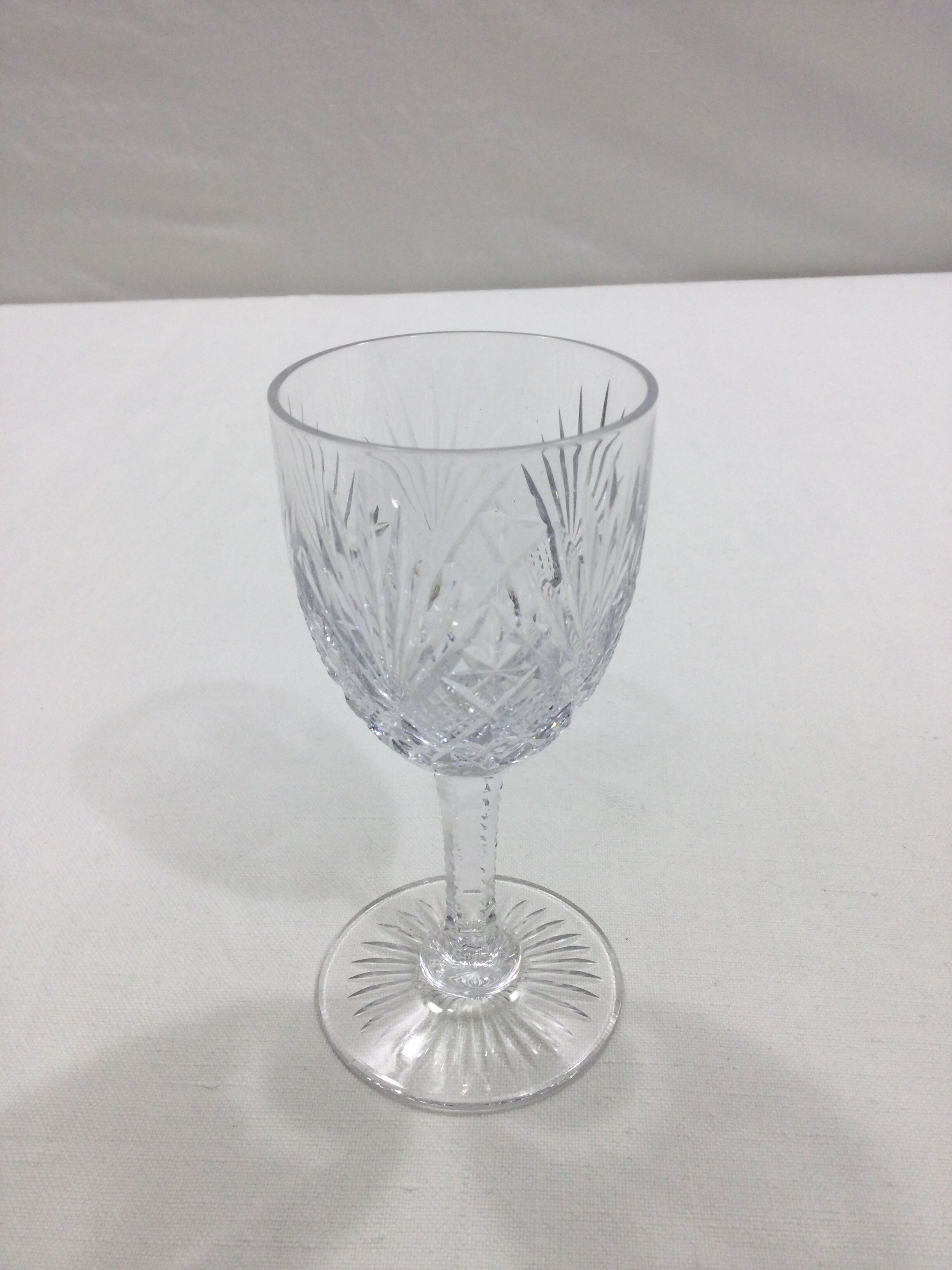 Saint Louis - 6 White Wine Glasses Gavarni Model
