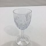 Saint Louis - 6 White Wine Glasses Gavarni Model