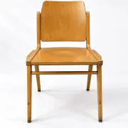 Ensemble de 4 chaises empilables "Austro" par Franz Schuster