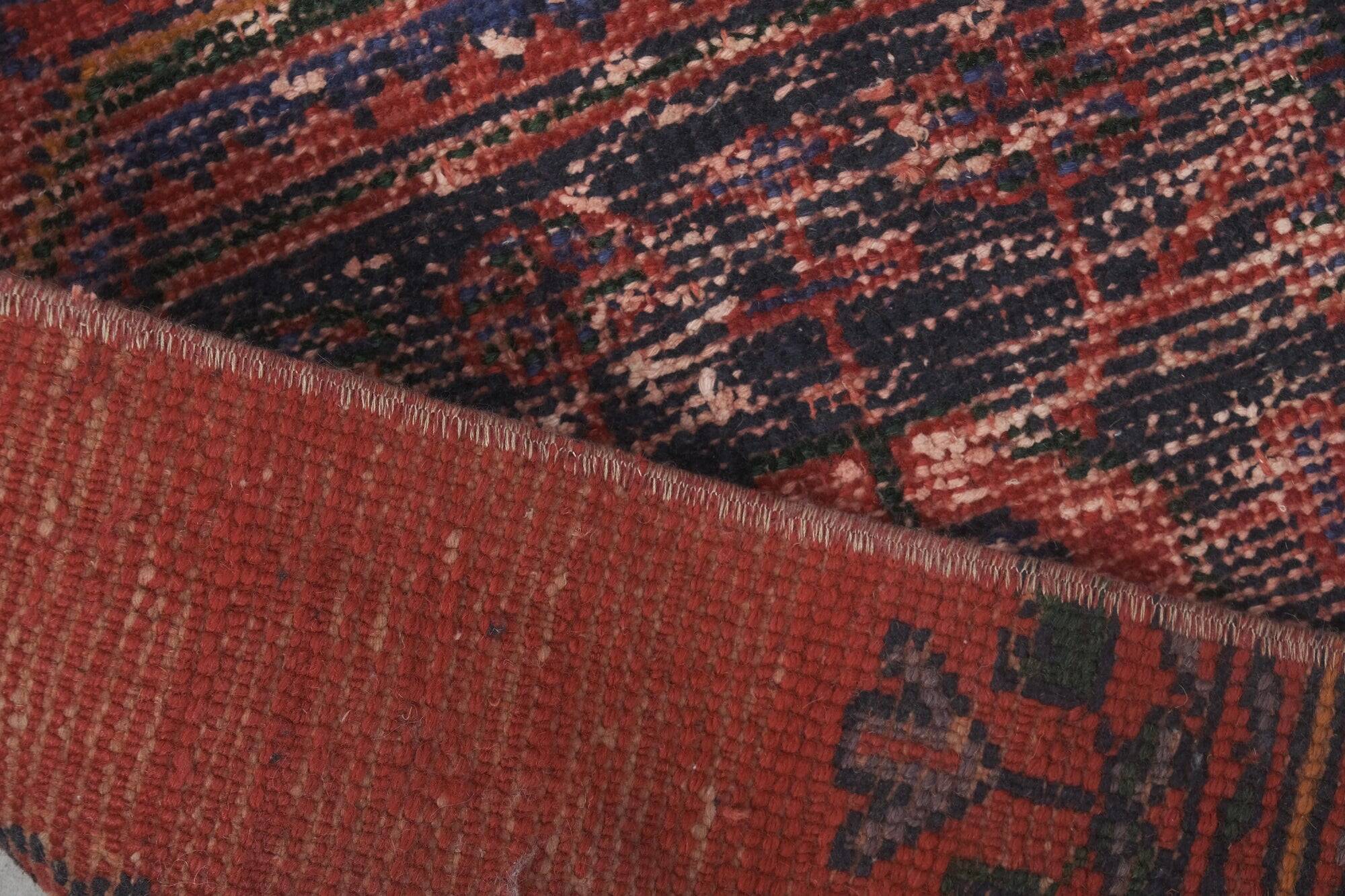 Vintage Turkish hallway rug 80x645 cm