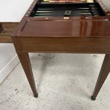 Louis XVI period "Tric Trac" gaming table in 18th century mahogany.