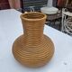 Rattan vase from the 60s
