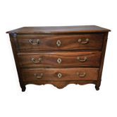 Curved Louis XV commode, 18th century.