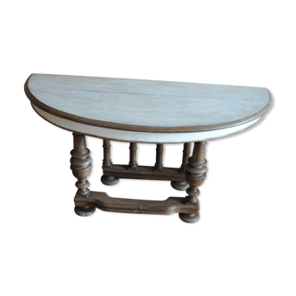 Painted wood console