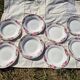 Lot of 10 deep and flat plates Ceranord St Amand model Roubaix +2