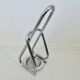 Chrome metal umbrella stand, space age, modernist, futuristic, 70's