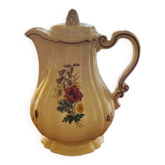 Digoin Sarreguemines coffee pot
