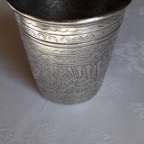 Old timpani in chiseled silver 3 punches.