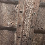 Old wooden door
