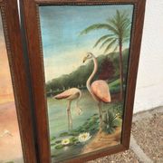 Pair of exotic paintings