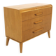 Scandinavian elm chest of drawers, Swedish modern, Sweden, 1940