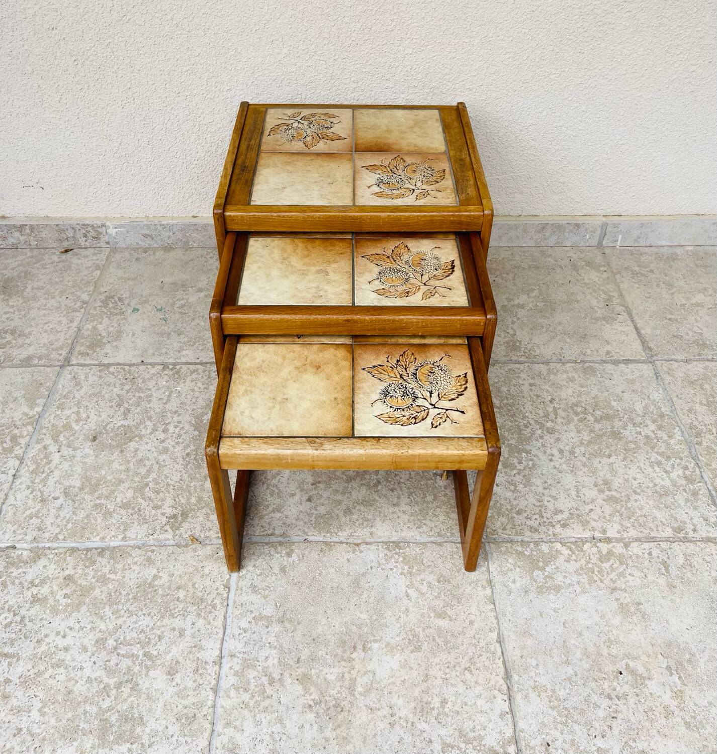 Tables basses gigognes, 1960