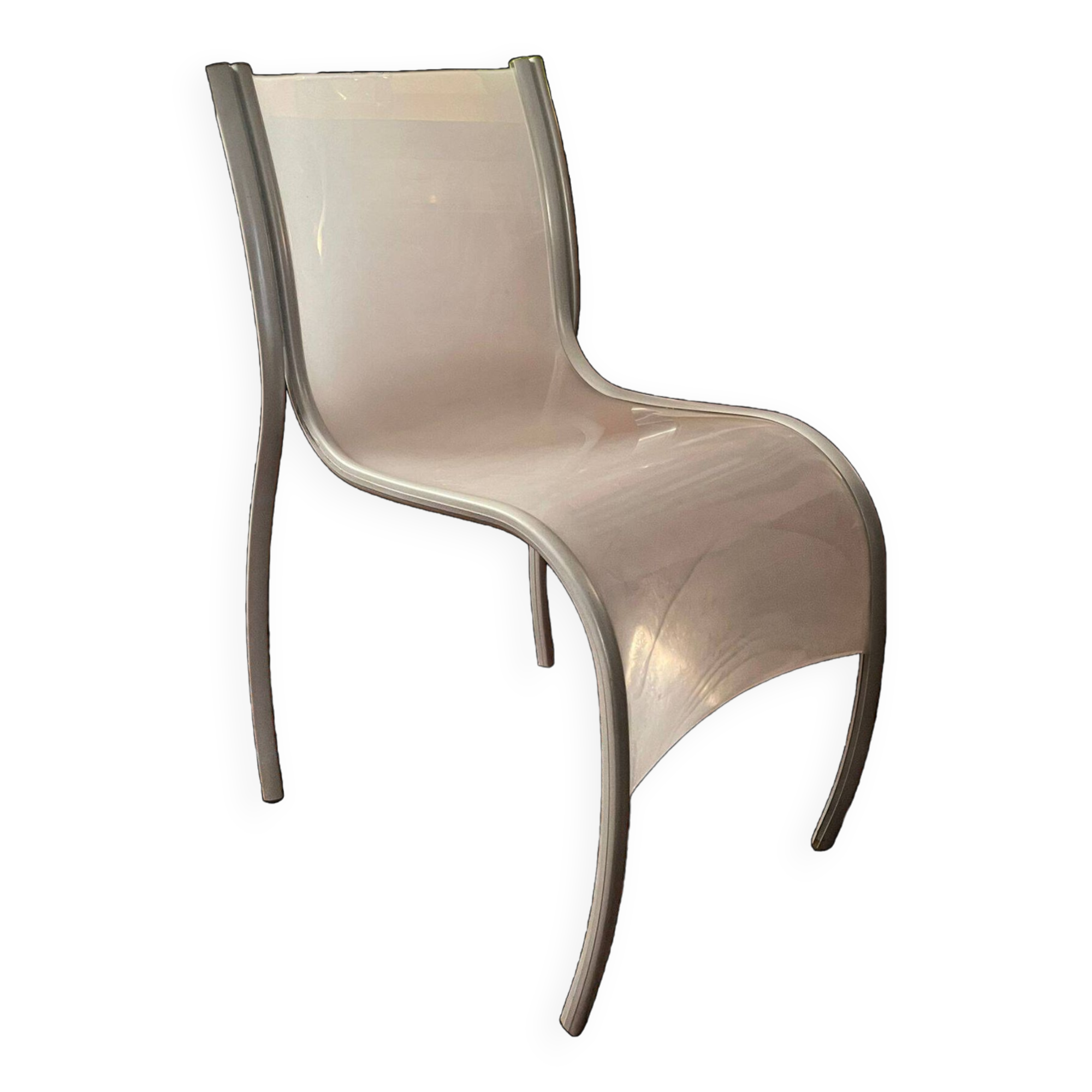 Set of 4 KARTELL FPE chai chairs By Ron Arad