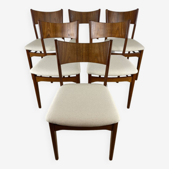 Set of 6 Scandinavian chairs