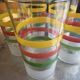 Verres à eau vintage