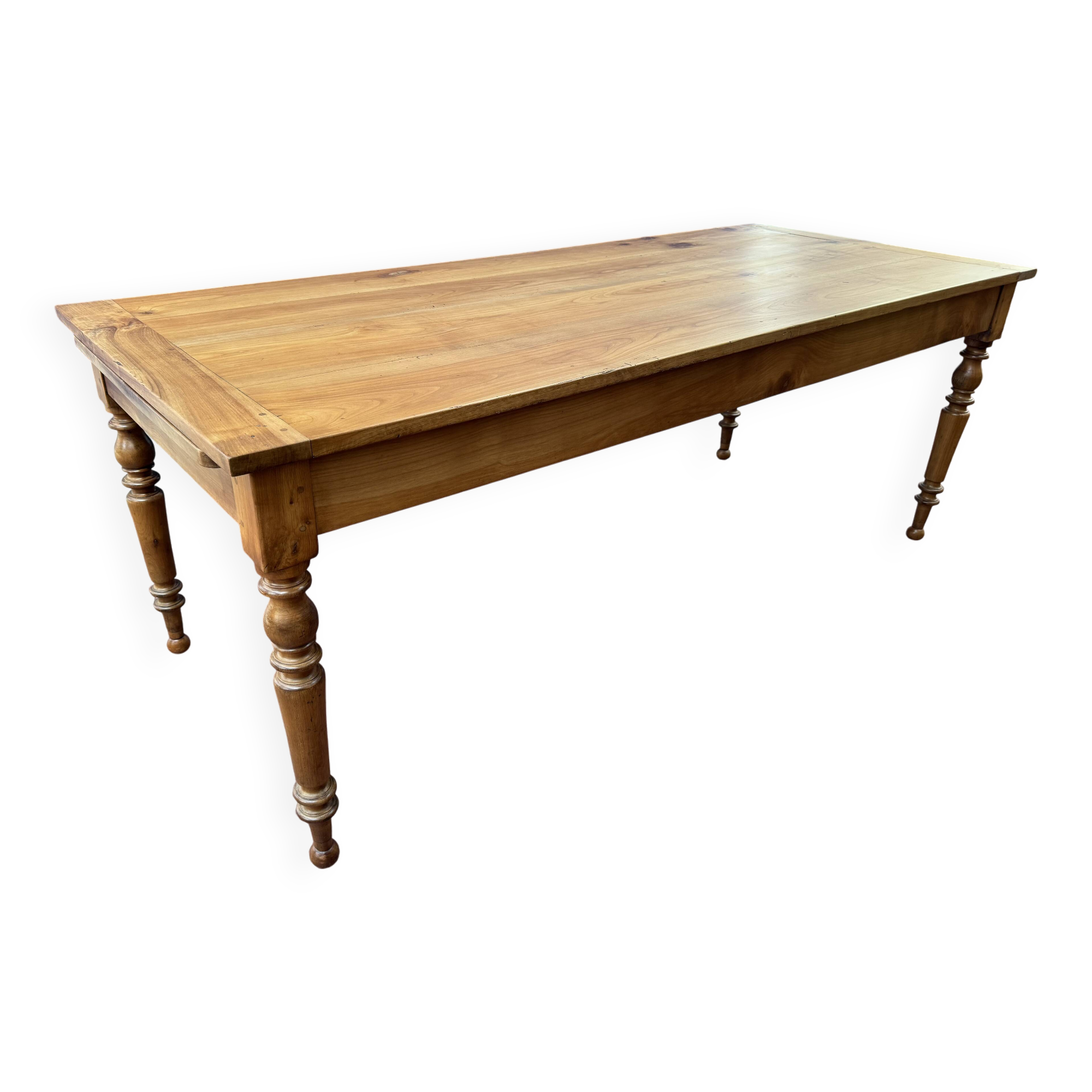 Cherry farmhouse table