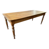 Cherry farmhouse table