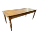 Cherry farmhouse table