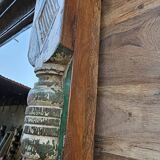 Burmese teak mirror