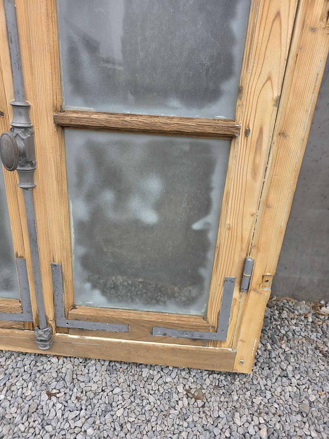 Old window with frame