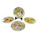 Saint-Clément "Orchard" Mid-Century Barbotine Plates