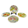 Saint-Clément "Orchard" Mid-Century Barbotine Plates