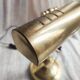 Lampe de bureau banquier en laiton doré