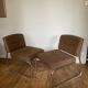 Pair of vintage chrome heaters 60s design