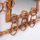 Bamboo with rattan french carved mirror rare beautiful, 1960