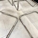 Set of 4 black B32 chairs