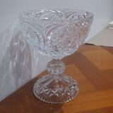 Large Bohemian Crystal Cup