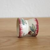 Old diabolo egg cup in Longwy iron clay