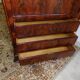 Secretaire louis philippe en acajou plateau marbre du xix ème siecle