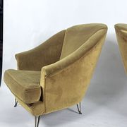 Isa Bergamo, armchairs, Italy 1950s