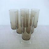Set of 6 vintage champagne flutes