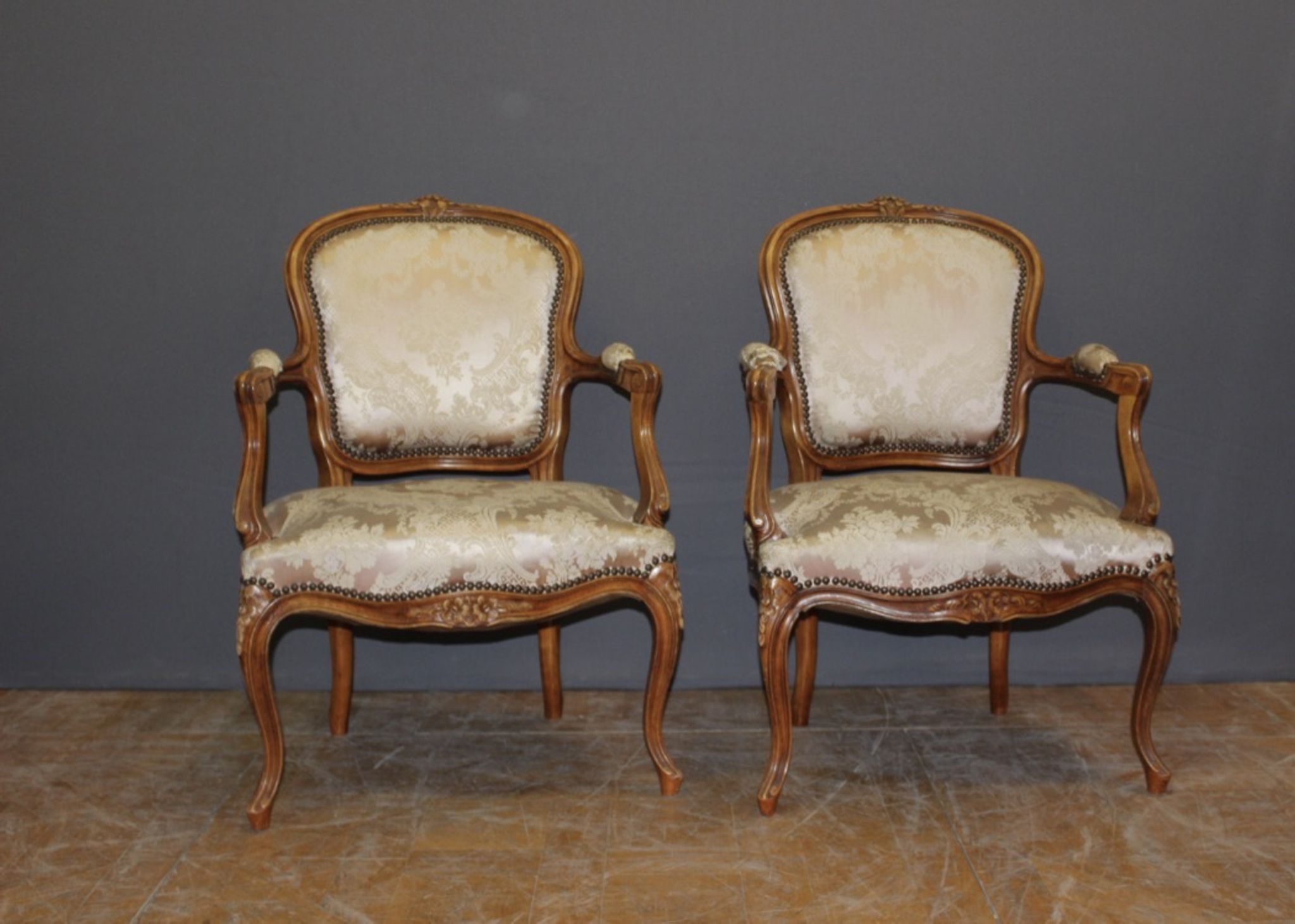 Pair of armchairs Louis XV