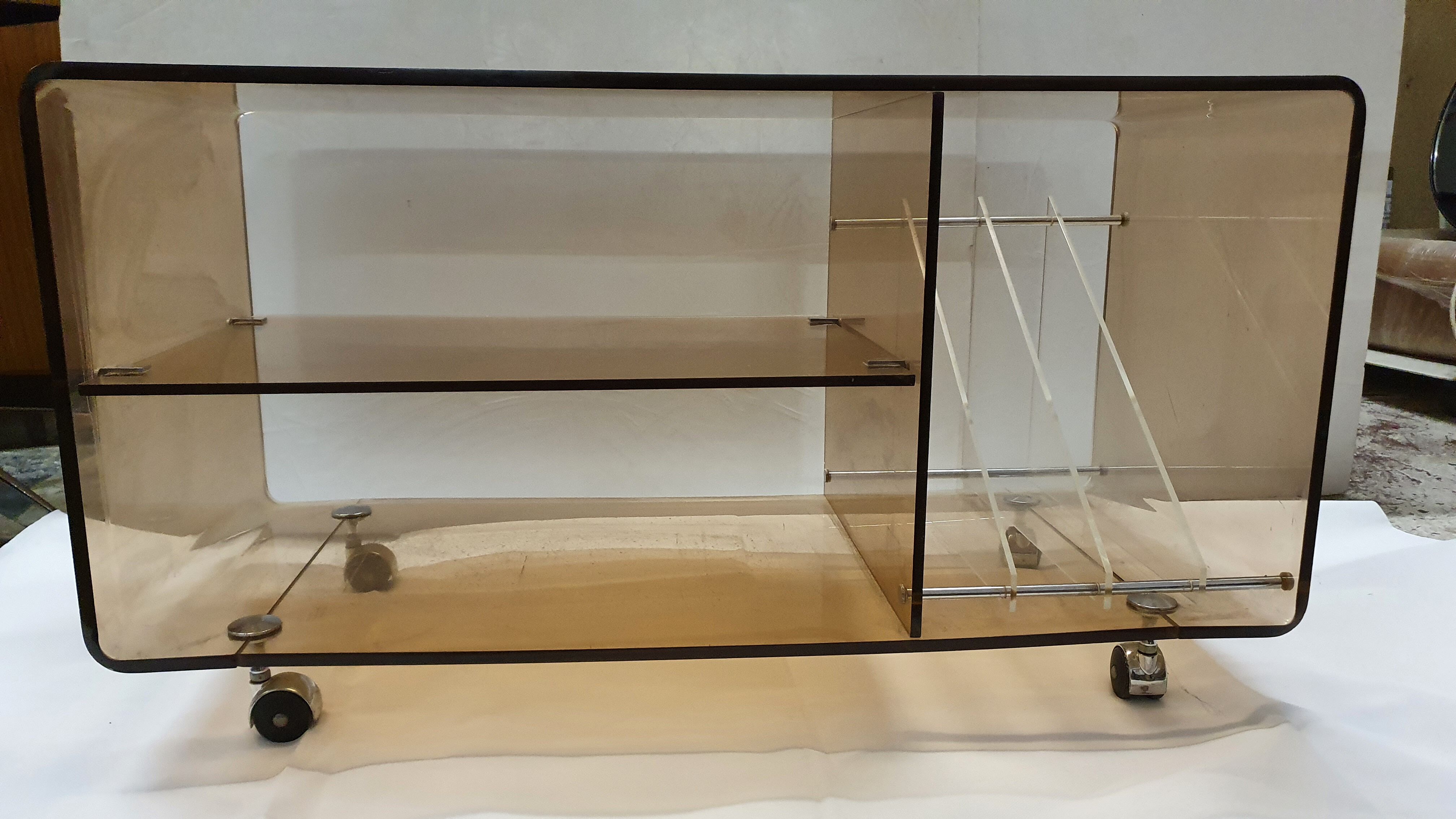 Hifi furniture by Michel Dumas 70s