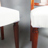 Paire de chaises art déco
