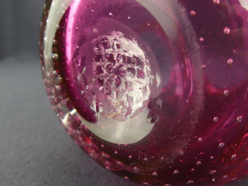 Murano, bullicante vase DLG Archimede Seguso